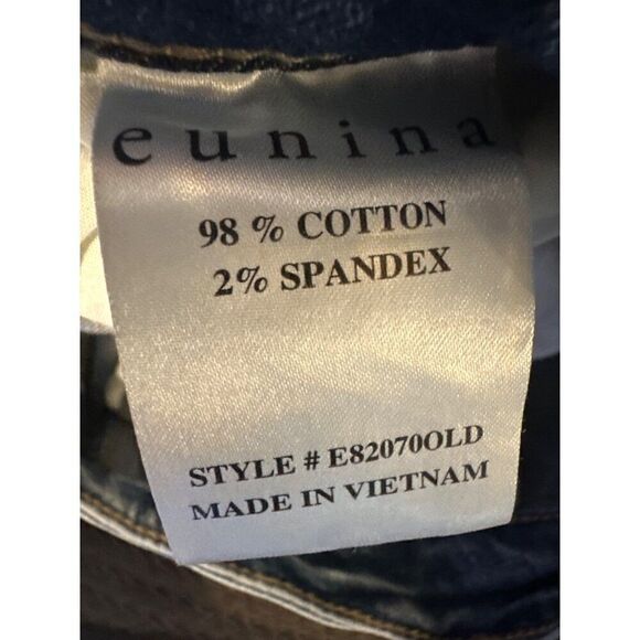 EUNINA Tobi Super High Rise Ankle Length Mom Jean  Size 9 - Picture 11 of 13